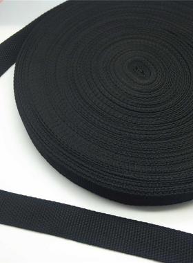 NEW 5Yards 10/15/20/25/0/8/50mm Wide Black Strap Nylon We