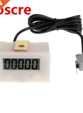 Digital 5 Digit LCD Electronic Punch Counter With Microswitc