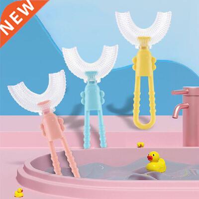 Kids Toothbrush U-Shape 60 Degree Infant Teether Baby