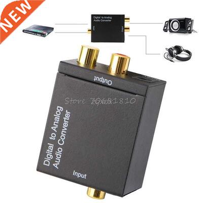 DAC Toslink SPDIF Coax to Analog L/R RCA Z09 Drop ship