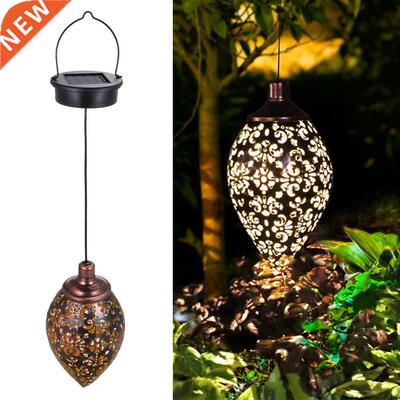 Solar Powered Energy LED Light Lantern Hanging Lamp