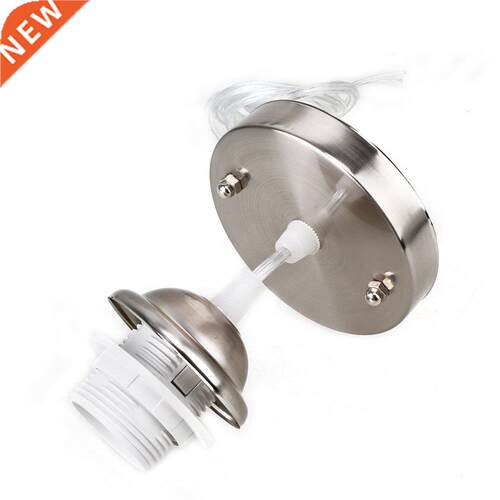 Chrome Ceiling Pendant Lamp Holder Fitting Accessories Kit f