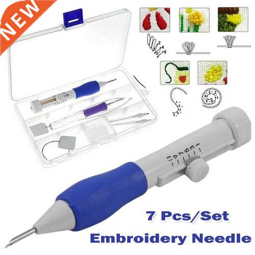 Embrodery Punch Needle Kt Sttchng Tool Set Magc Embrod