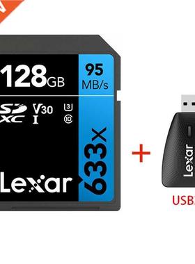 Original Lexar 95M/s 633x 16G 32GB U1 SDHC 64GB 128GB 256GB