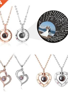 Fashon Personalzed mzed Name Photo Pcture Nelace