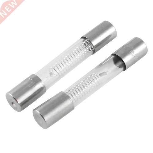 10x 2 x 0.65A 5KV 6mm x 40mm Axial Glass Fuse Tubes for Micr