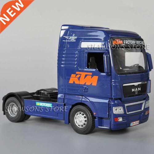 Joy City 1:32 Scale Diecast Metal Truck Model Toys Man TGX T