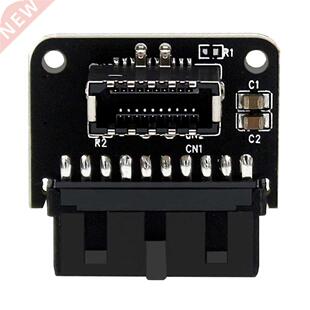 Mainboard USB .0 19P/20P To TYPE-E90 Degree Adapter Chassis