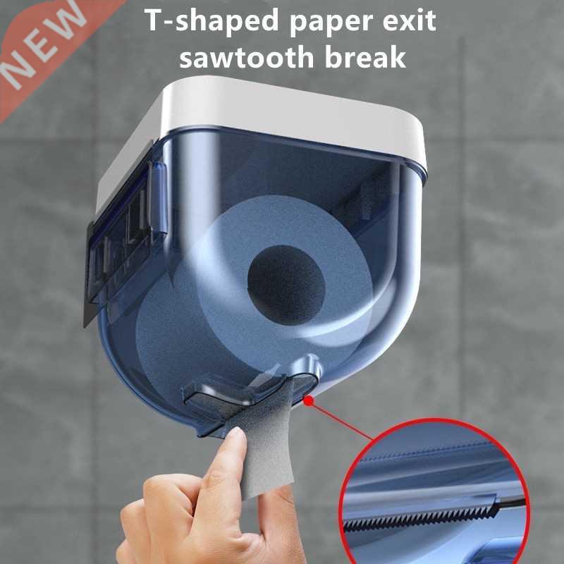 Toilet Paper Storage Rack Tissue Bathroom Box  Colors Wall