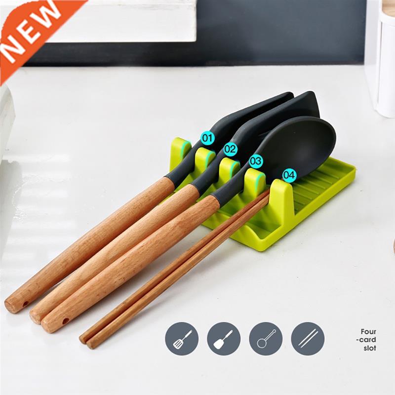 Spoon Rest Kitchen Organizer for Fork Spatula Rack Spoon Hol