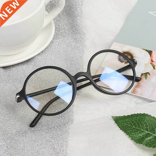 Anti Blue Light Glasses Round Optics Glasses Ultra Light Men