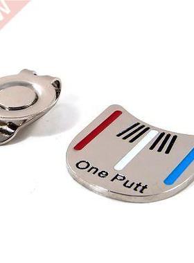 One Putt Golf Putting Alignment Aiming Tool Ball Marker with