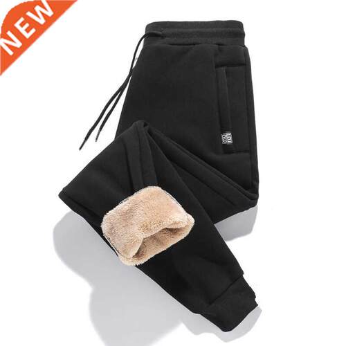 Cashmere Sweatpants Lamb Wool Plus Size Men Joggers Track Pa