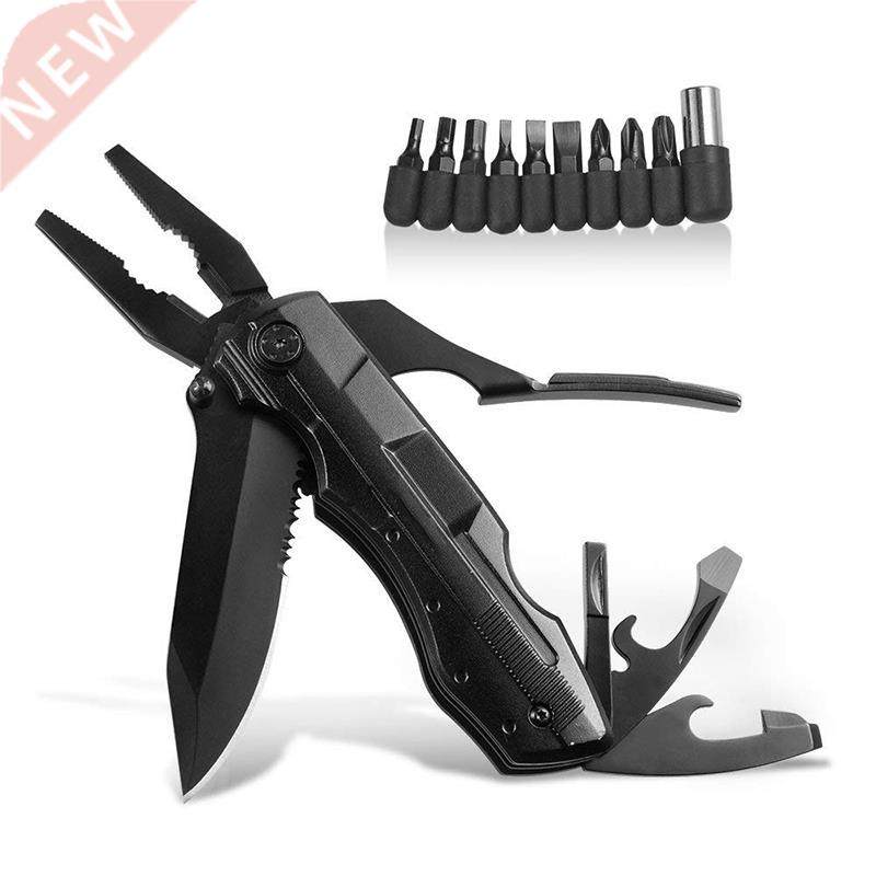 Folding Pliers Multi-function Tool Knife Screwdriver Set Dri