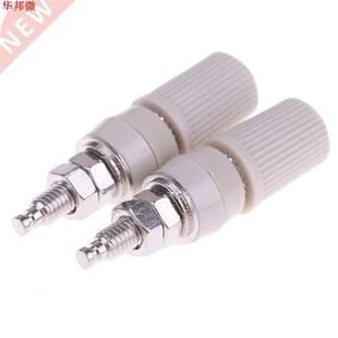 2 pièces 30 V-60 V/MAX.24A M5 plaqué or cuivre