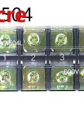 5Pcs TB-4504 Dual Row 4 Position Screw Terminal Barrier Bloc