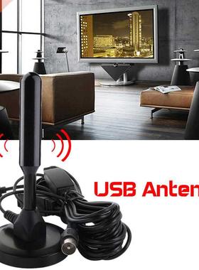TV Antenna 30DBI Digital TV Antenna TV Signal Whip With Ampl