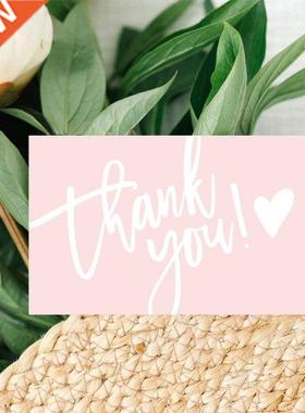 30Pcs/Pack Thank You Card Party Gift Shopping Purchase Thank