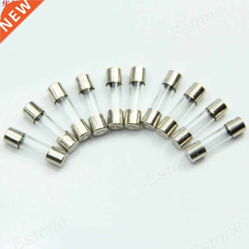 10x 250V 5A Quick Blow Glass Tube Fuses 5 x 20mm New