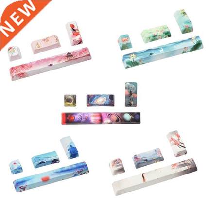 4Pcs  Keyboard Durable PBT 6.25U Spacebar ESC Enter OEM P