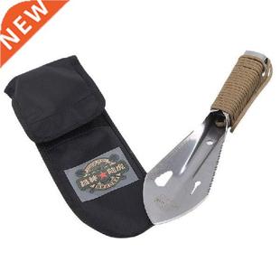 Stainless Steel Garden Shovel Sawtooth Hex Wrench Weeder