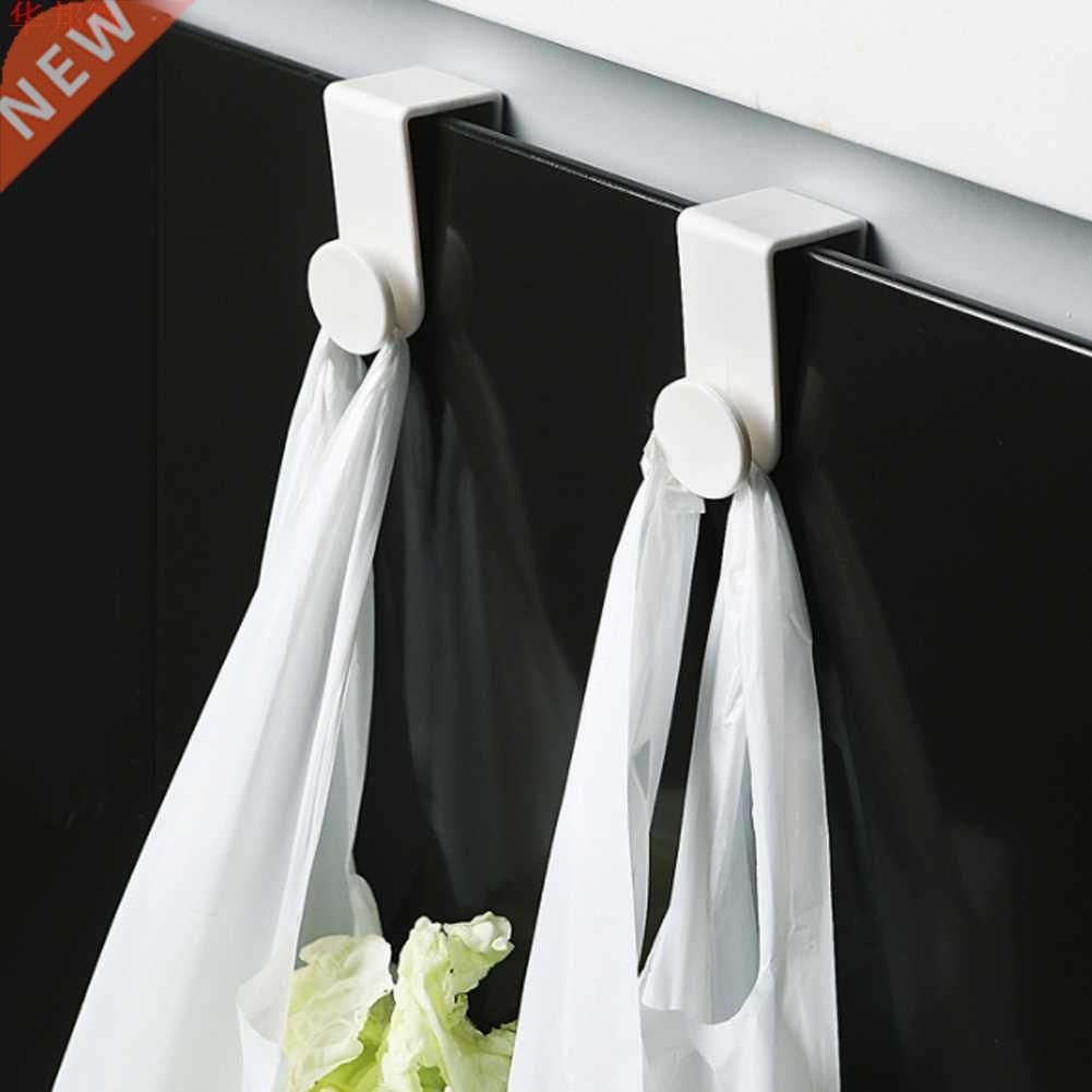 2pcs Home Storage Holder Kitchen Cabinet Hat Door Hook Sundr