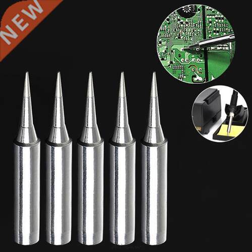 5x Lead Free Replacement Soldering Tools Solder Iron Tips He