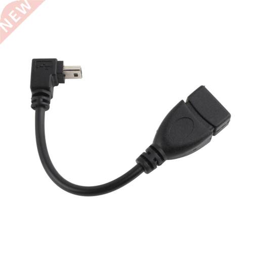 USB A Female to Mini USB B Male Cable Adapter 5P OTG V3 Port
