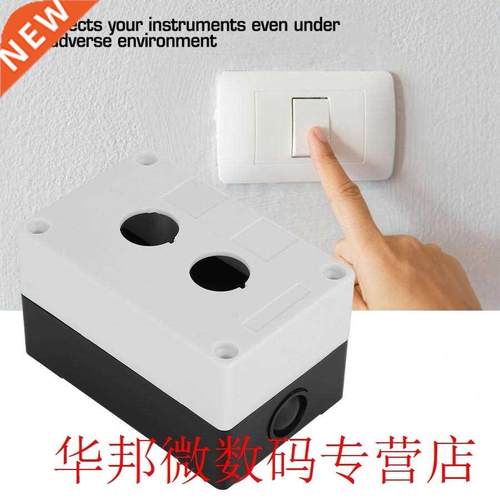 touch switch 2pcs Switch Box 22mm Hole 2 Holes Equipment Lif