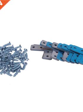 15 Pcs Angle Plate Corner Brace Flat L Shape Repair Bracket