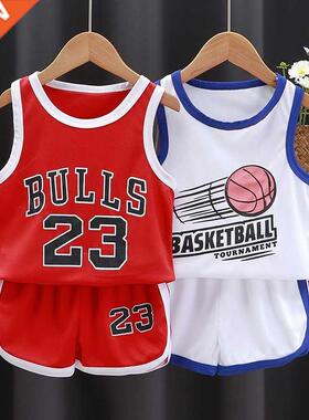 Boys Girls Sports Clothing Sets Toddler Vest + Shorts 2pcs/s