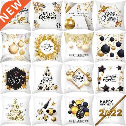 Christmas Cushion Cover Merry Christmas Decorations For