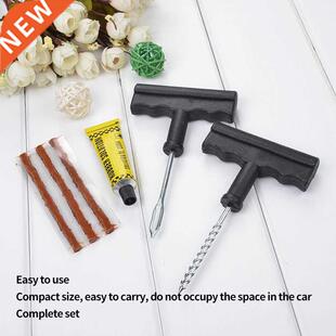 Bike Auto Tire Car Repair Tool Kit Vacuum Tire Quick Strip