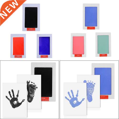 Baby Care Non-Toxic Baby Handprint Footprint Imprint Kit Cas