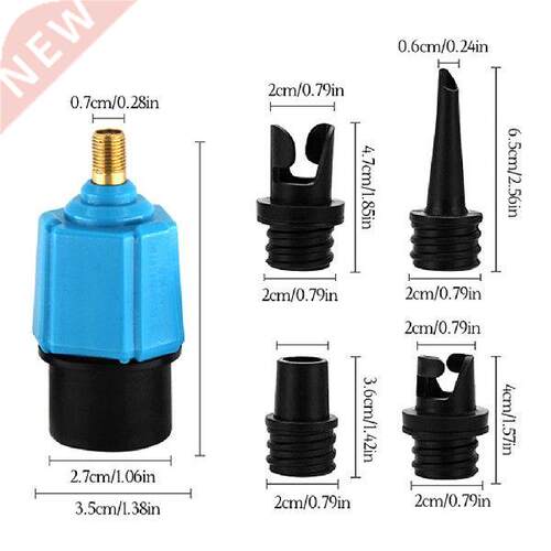 SUP Pump Adaptor Compressor Inflatable Air Valve Converter