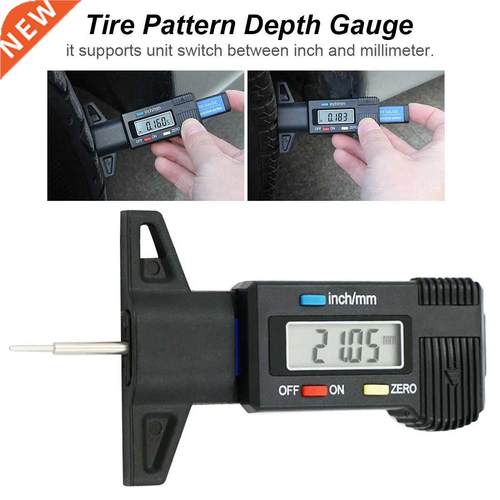Digital ad Depth Gauge LCD Tyre Depth Gauge Caliper ad Gaug