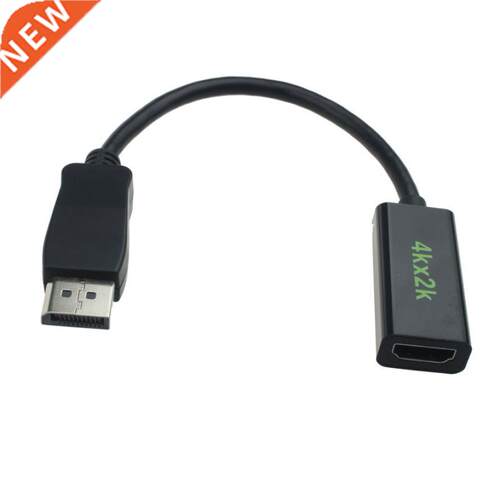 DP Display Port to HDMI 1.4 Adapter Cable Black Support 3D 4