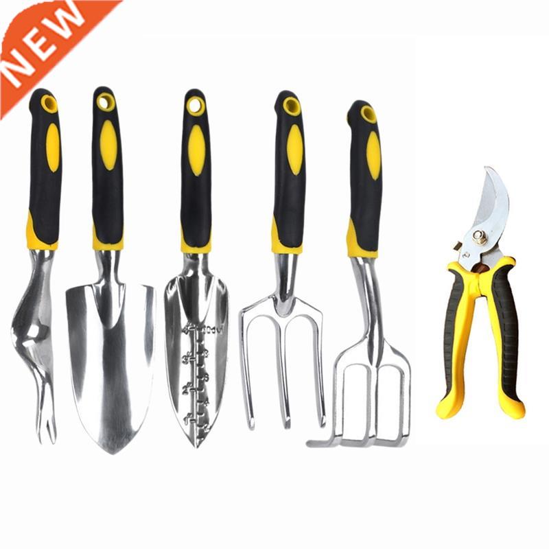 6Pcs/Set Durable Steel Garden Shovel Spade Fork Transplantin