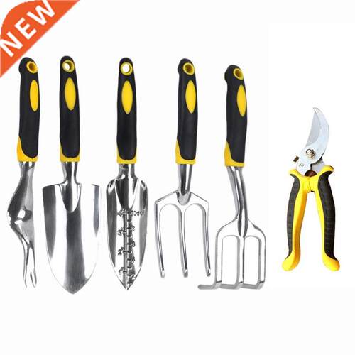 6Pcs/Set Durable Steel Garden Shovel Spade Fork Transplantin