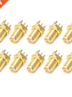 10pcs End Lunch PCB Mount Mount SM Femle Jck Stright