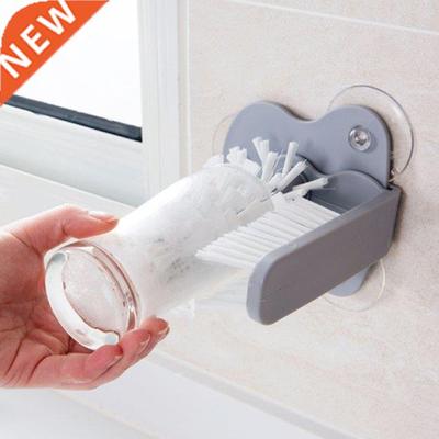 Cup Scrubber Glass Cleaner Bottles Brush Sink Kitchen Access