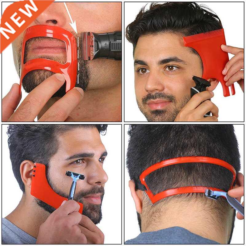 2//4Pcs Men's Beard Combs Hair Trimmers Plastic Men Beard S
