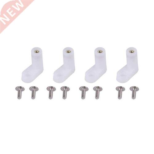 100 PCB Feet White Plastic L-Shaped Feet Used to Fix the Pla