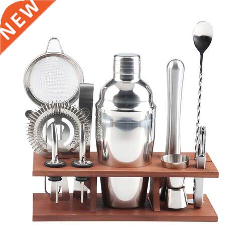 11-Piece Cocktail Shaker Bar Set Stainless Steel Bartender K