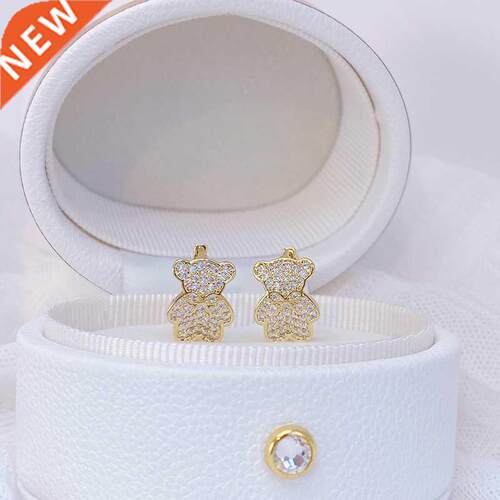 New Design Fashion Jewelry 14K Real Gold Plating AAA Zircon