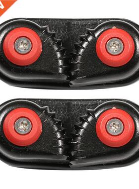 1/2pcs Anodized Aluminium Cam cleat Rowing Boat Cam cleats