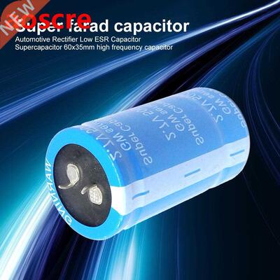 Super Farad Capacitor 2.7V 500F 60x35mm Vehicle Rectifier Lo