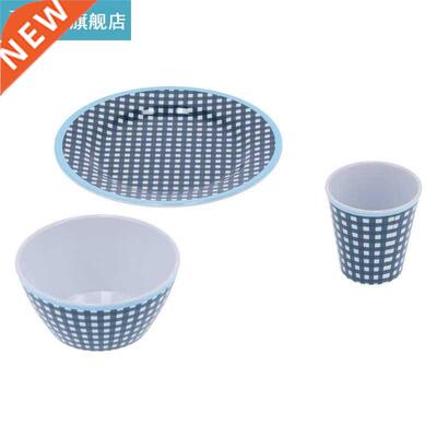 Frut Plate Bowl Bowl /Set Tableware Set Dark Blue Grd Mela