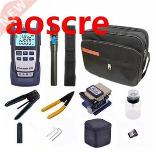 13pcs/set FTTH fiber tool kit with fiber cleaver optic power