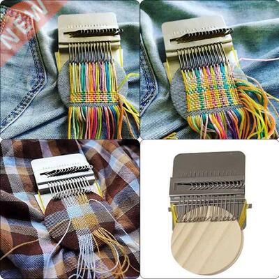 14/28 Hooks Small loom Mender Small Loom for Darning Machine